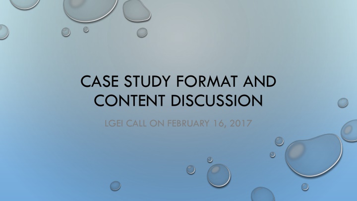 Environmental Case Study: Success Stories and Practical Solutions