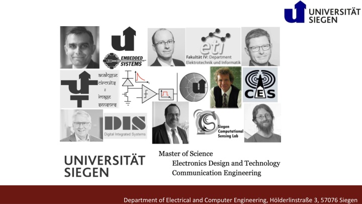 Electrical and Computer Engineering Department Overview