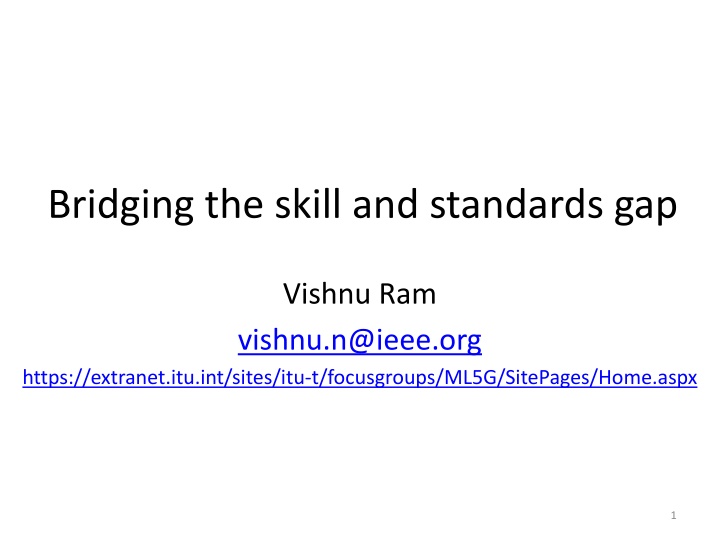 Bridging the Skill and Standards Gap in ML for Communication Networks