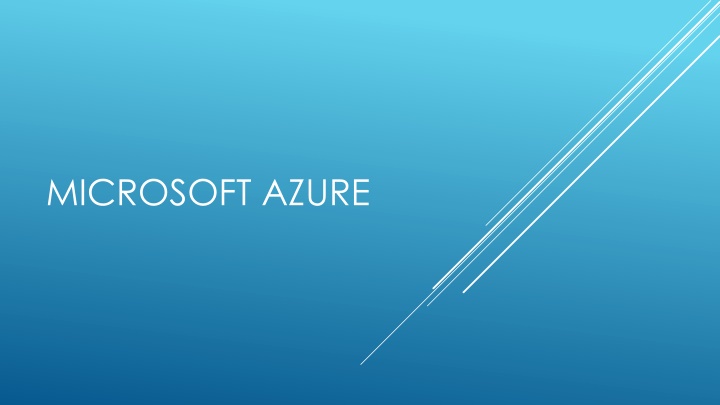 Understanding Microsoft Azure: Cloud Offering, Security, and More