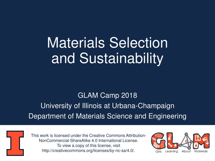 materials selection and sustainability n.w