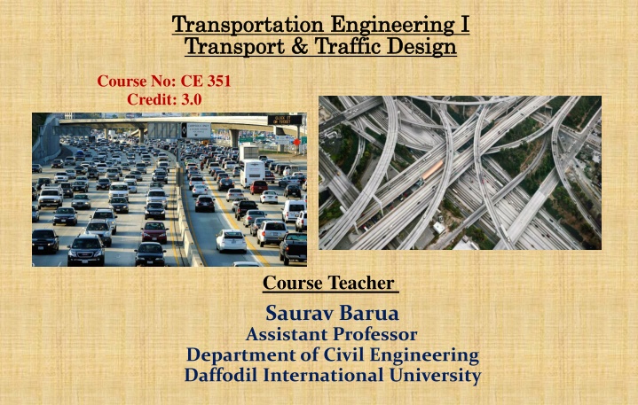 transportation engineering transportation n.w