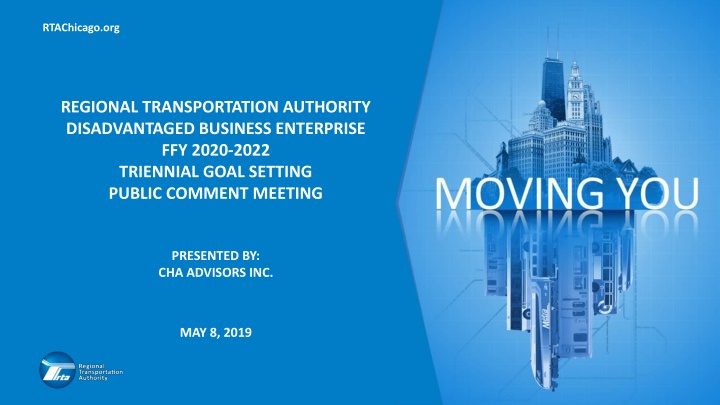 Regional Transportation Authority DBE Program Goal Setting