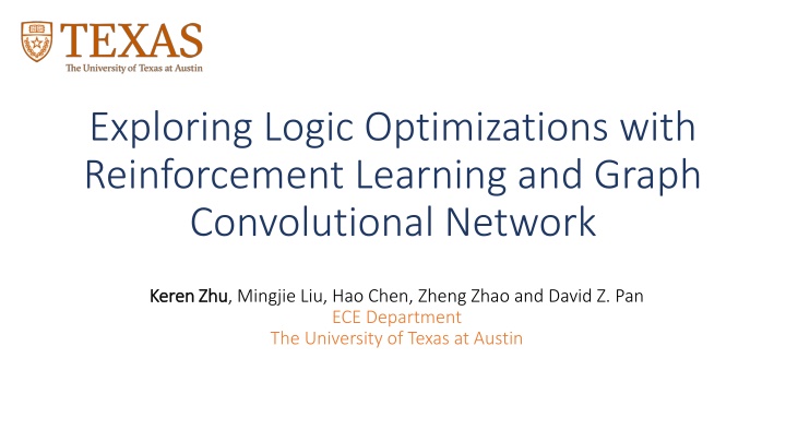 exploring logic optimizations with reinforcement n.w