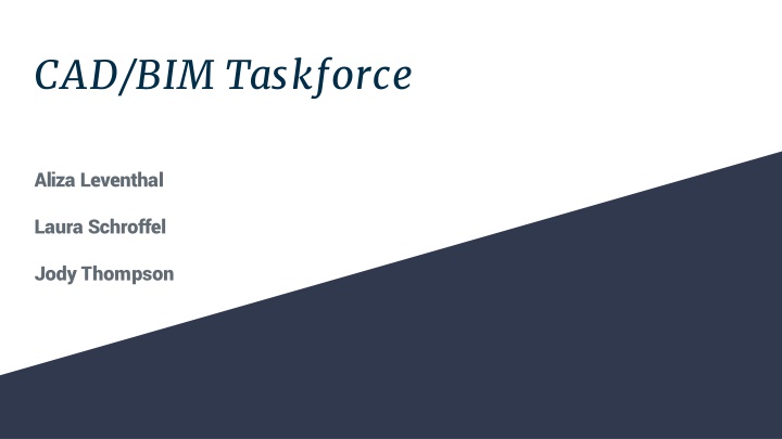 cad bim taskforce n.w