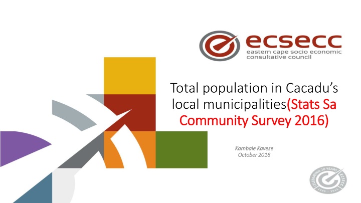 total population in cacadu s local municipalities n.w