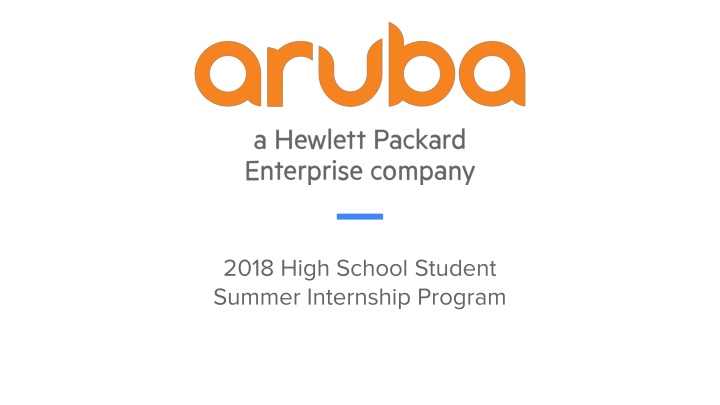 2018 high school student summer internship program n.w