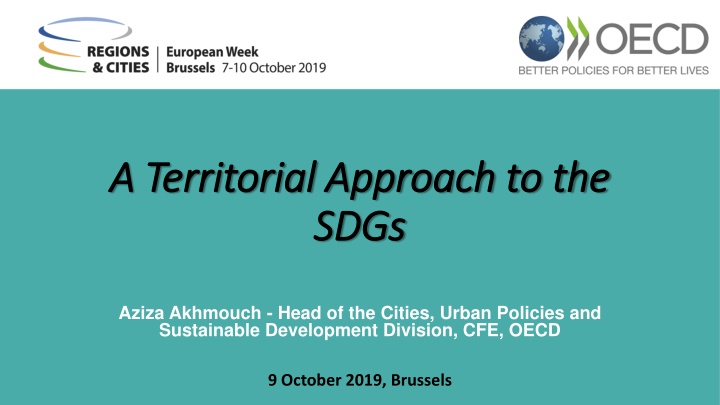 Territorial Approach to SDGs: Policies, Actions, and Challenges