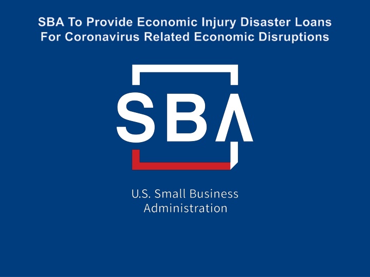 sba to provide economic injury disaster loans n.w