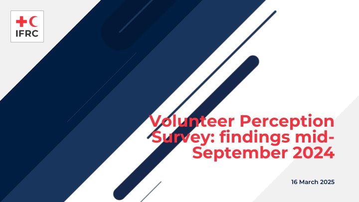 volunteer perception survey findings n.w