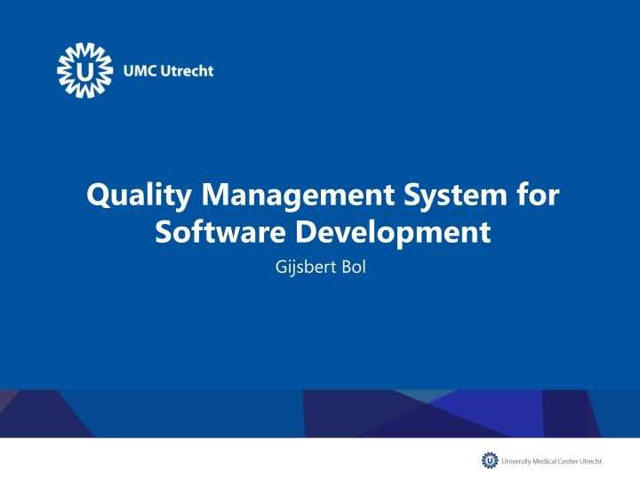 quality management system for software n.w