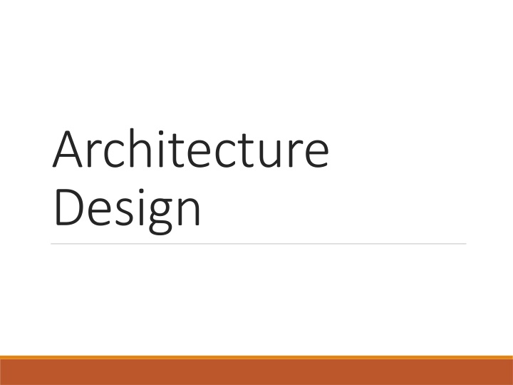 architecture design n.w