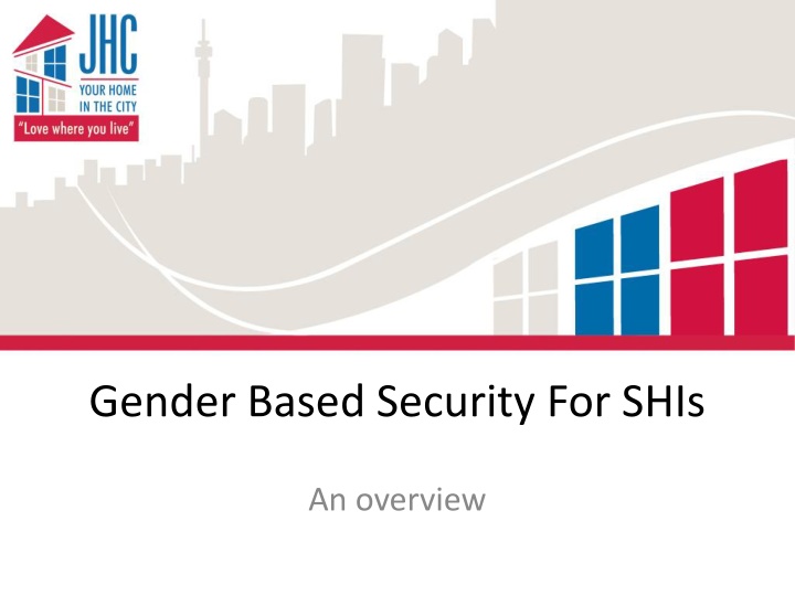 Enhancing Gender Security in Housing: A Pilot Study