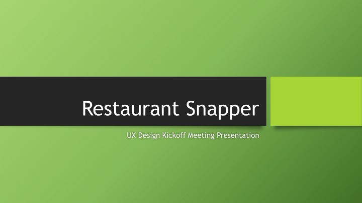restaurant snapper n.w