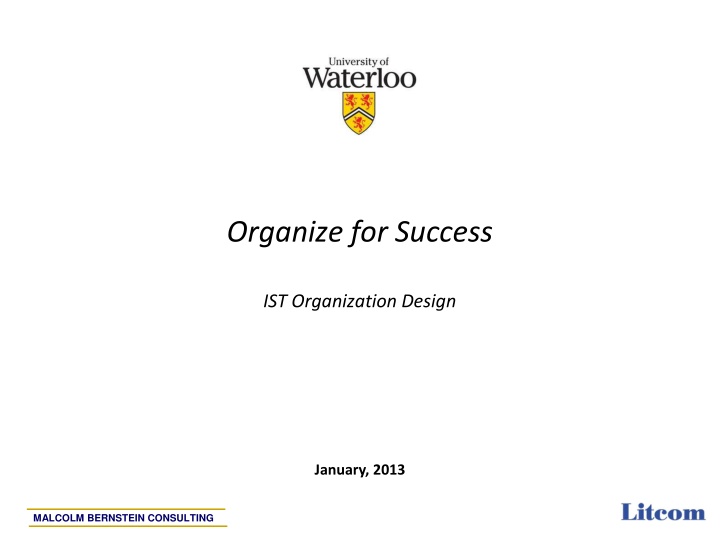 organize for success n.w
