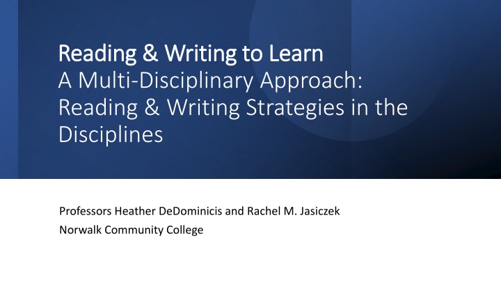 Enhancing Reading and Writing Strategies for Student Success