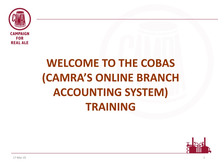 COBAS Training: Etiquette, Content, Treasurer Role & More