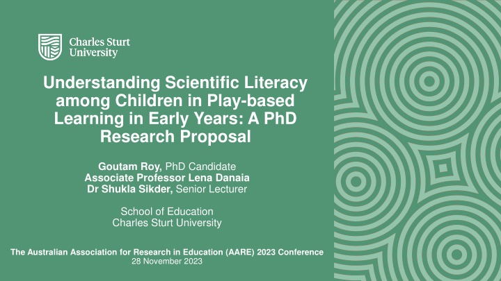 Enhancing Scientific Literacy in Early Years Play-Based Learning