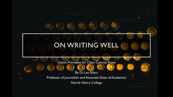 on writing well n.w
