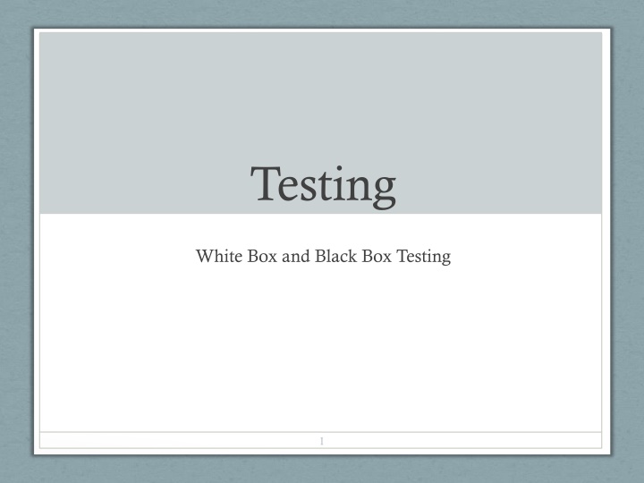 Importance of Testing in Software Development