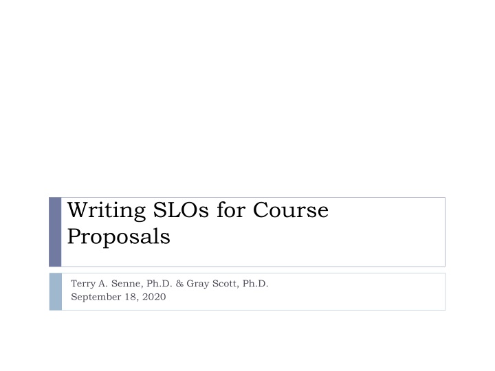 Writing Effective Software Leadership Course Objectives