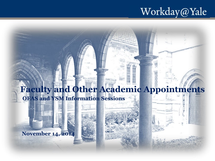 faculty and other academic appointments ofas n.w