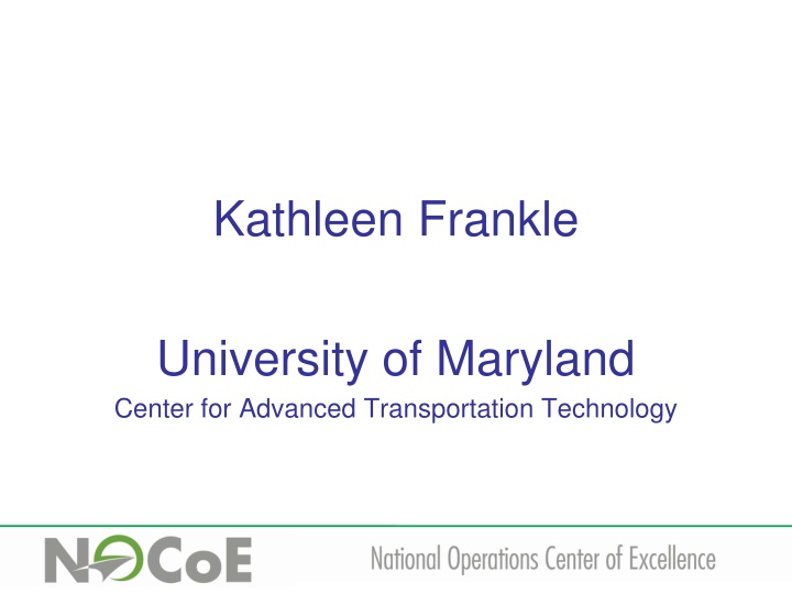 Advanced Transportation Training and Education Program