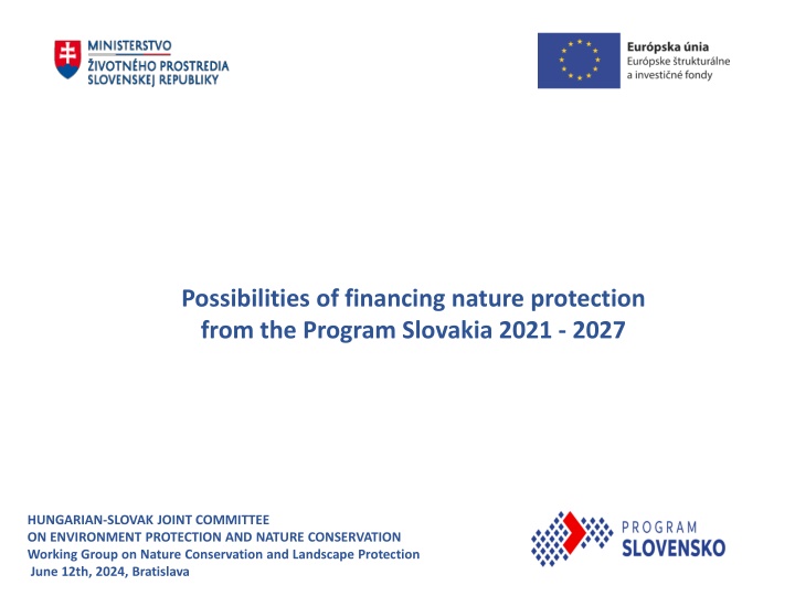 possibilities of financing nature protection from n.w