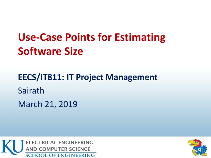 Use-Case Points for Software Size Estimation