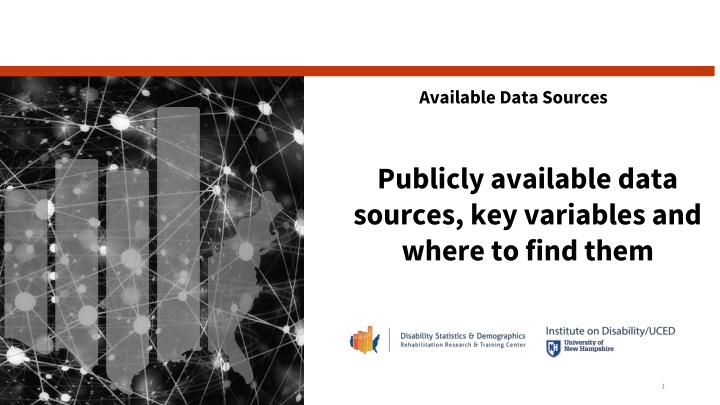 available data sources n.w