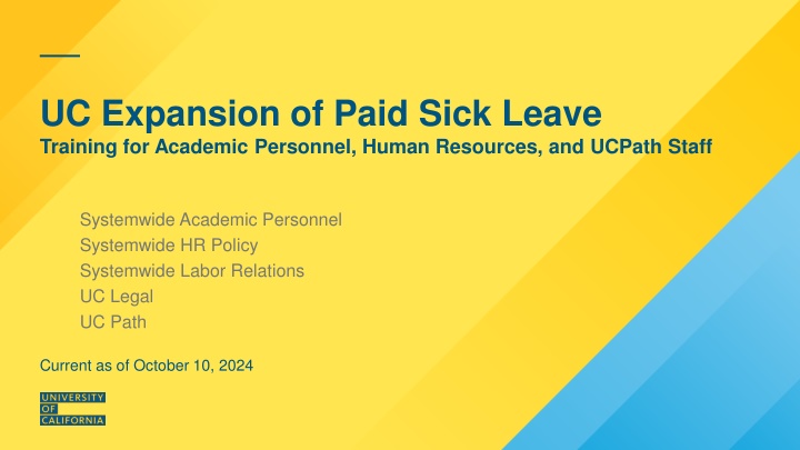 uc expansion of paid sick leave training n.w