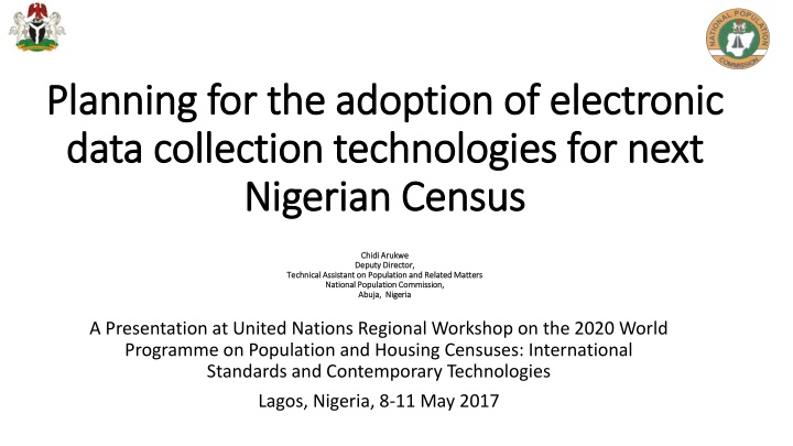 planning for the adoption of electronic planning n.w
