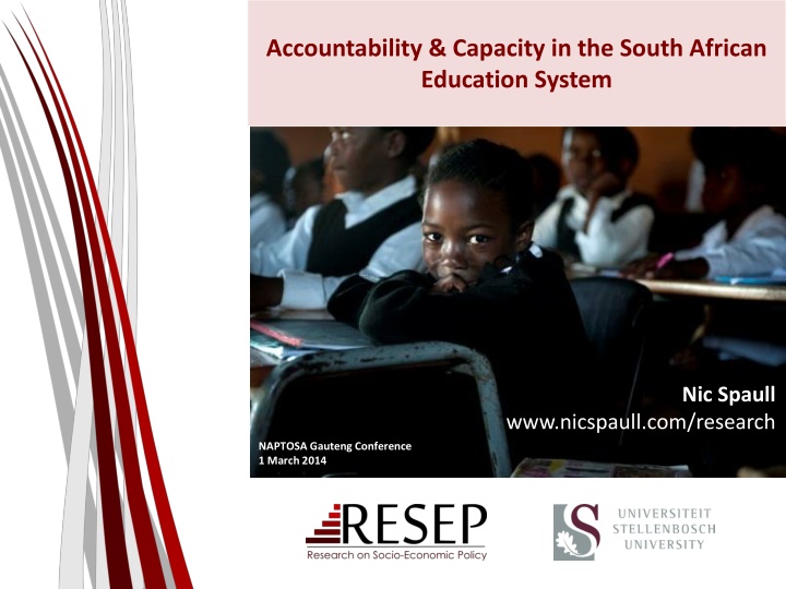 accountability capacity in the south african n.w