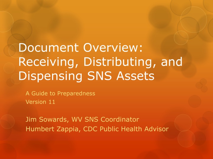 document overview receiving distributing n.w