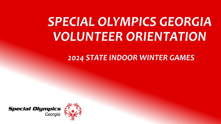 special olympics georgia volunteer orientation n.w