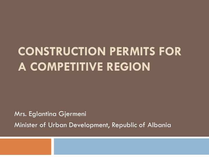 construction permits for a competitive region n.w