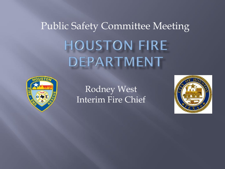 public safety committee meeting n.w
