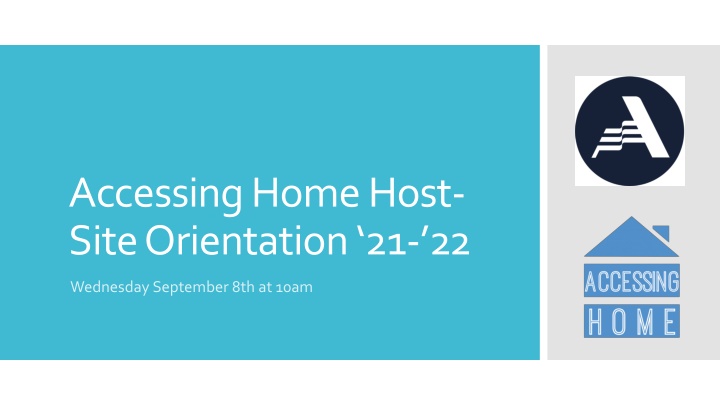 accessing home host site orientation 21 22 n.w
