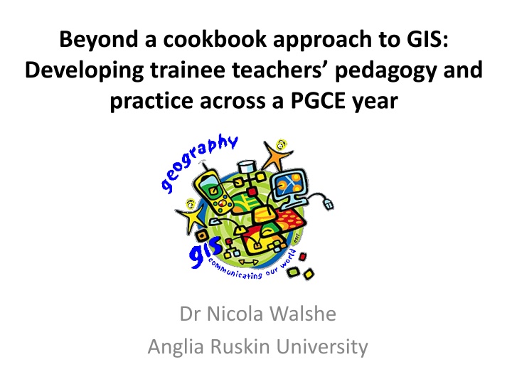 beyond a cookbook approach to gis developing n.w