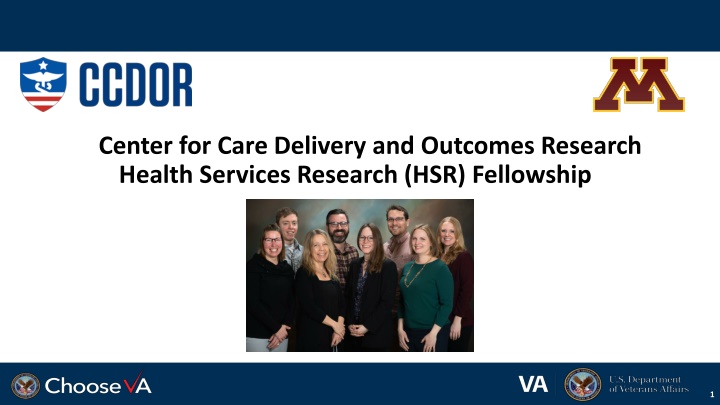 Fellowship Program Overview at Center for Care Delivery and Outcomes Research