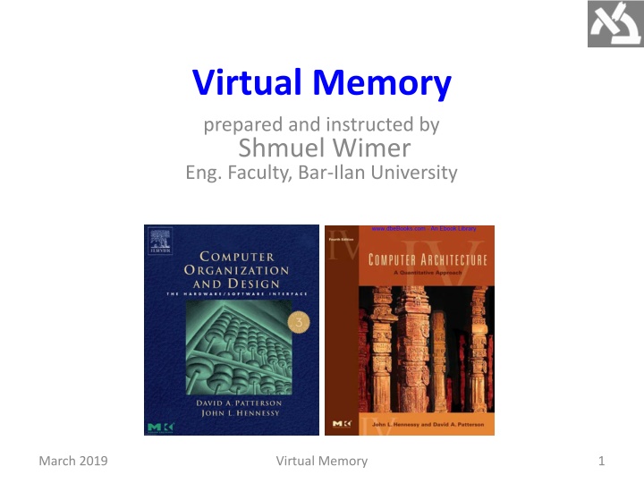 virtual memory prepared and instructed by shmuel n.w