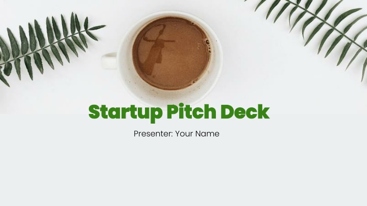 startup pitch deck startup pitch deck presenter n.w
