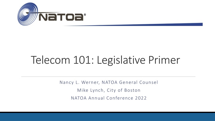 telecom 101 legislative primer n.w