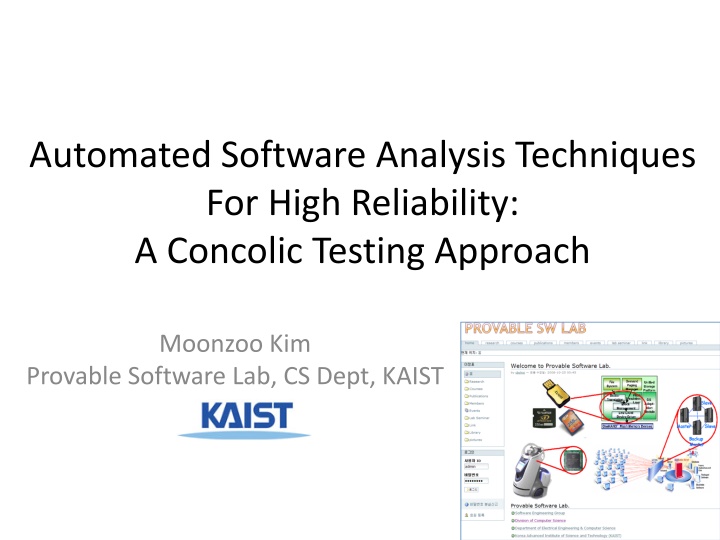 automated software analysis techniques for high n.w