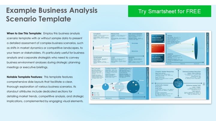 example business analysis scenario template n.w