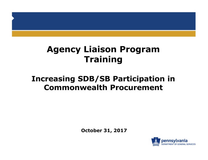 agency liaison program training n.w