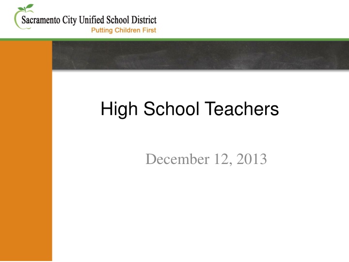 high school teachers n.w