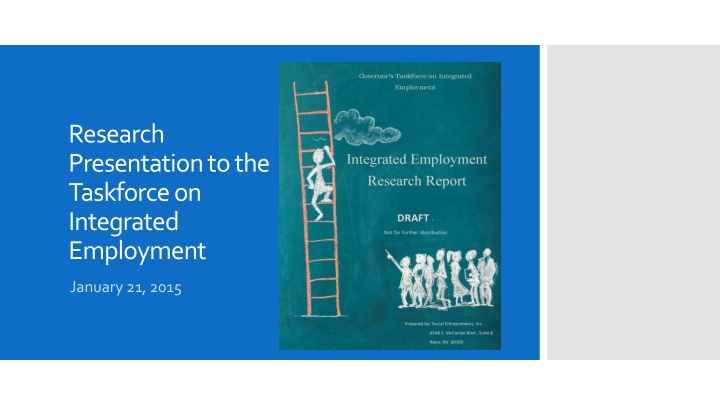 research presentation to the taskforce n.w