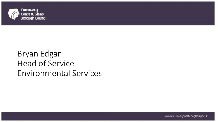 bryan edgar head of service environmental services n.w