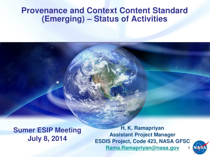 provenance and context content standard emerging n.w